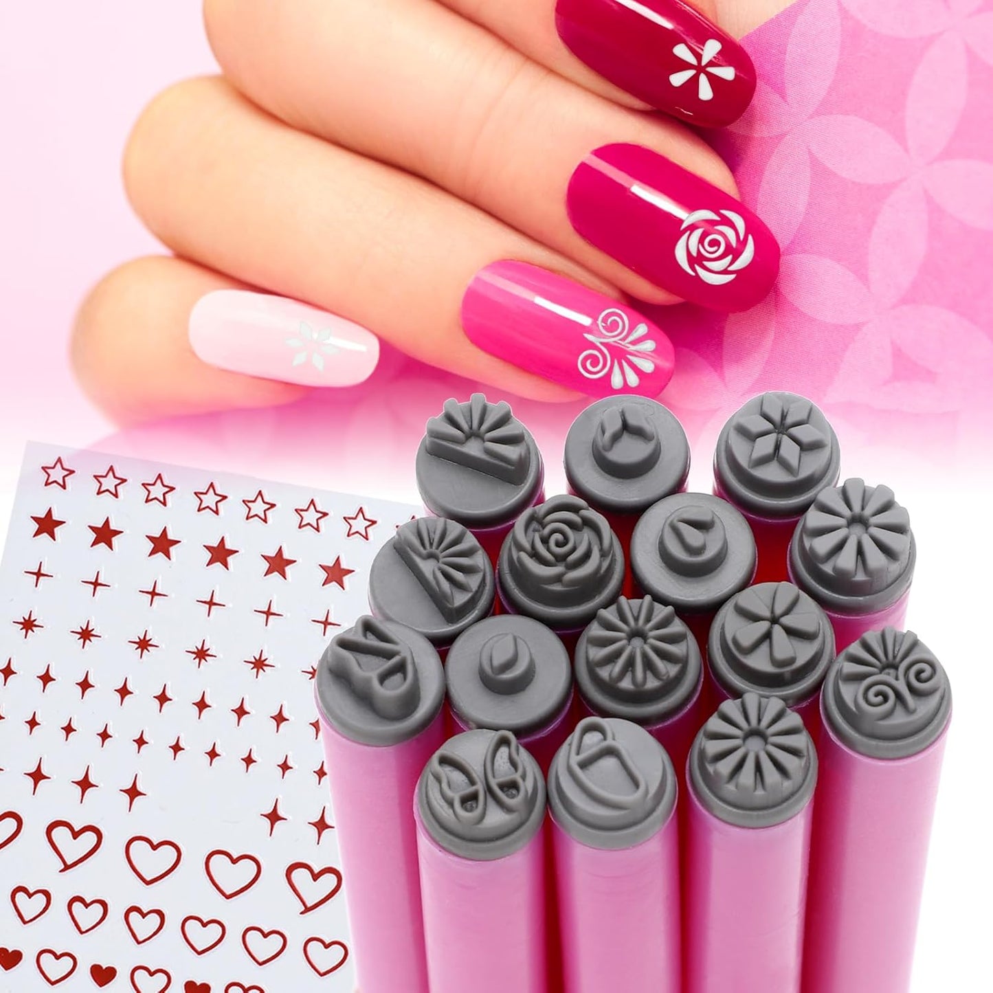 NailPix™ Bärbar Nagelkonstskrivare
