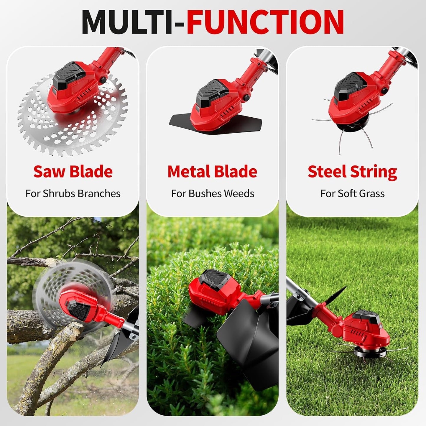 LawnEdge™ Coupe-herbe sans balai réglable